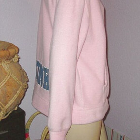 Disney Tinkerbell Tink Hoodie Size L Embroidered Fleece Varsity Patch Jacket - Picture 6 of 10